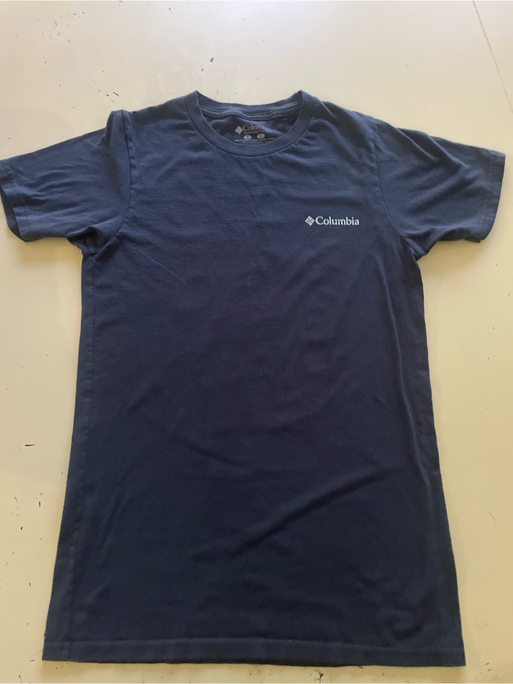 Columbia Men's Navy Short-Sleeve Logo Tee